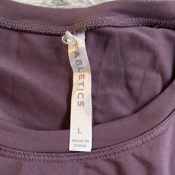 Fabletics Plum Long Sleeve Shirt - Picture 3 of 7